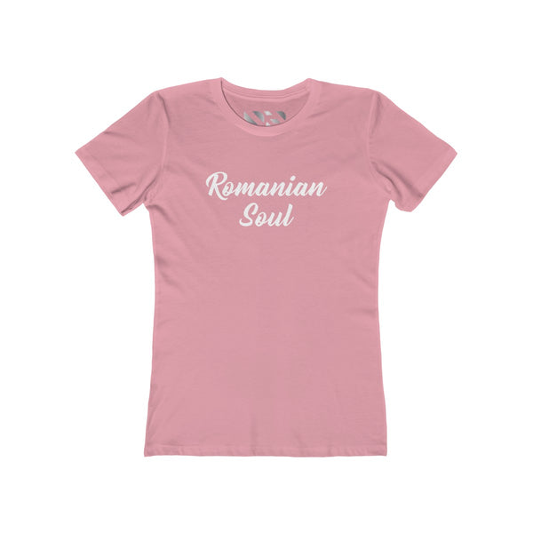 "Romanian Soul" Women's The Boyfriend Tee