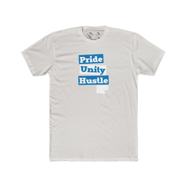 "Pride Unity Hustle" Men's Cotton Crew Tee