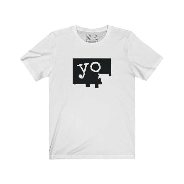 The Town "YO" (Black) Unisex Jersey Short Sleeve Tee