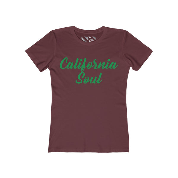 California Soul" Women's The Boyfriend Tee