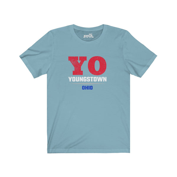 "YO" Unisex Jersey Short Sleeve Tee
