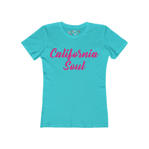 California Soul" Women's The Boyfriend Tee