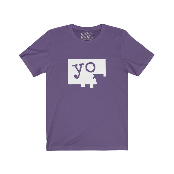 The Town "YO" (White) Unisex Jersey Short Sleeve Tee