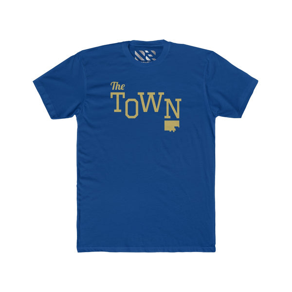 The Town 2 (Gold) Men's Cotton Crew Tee