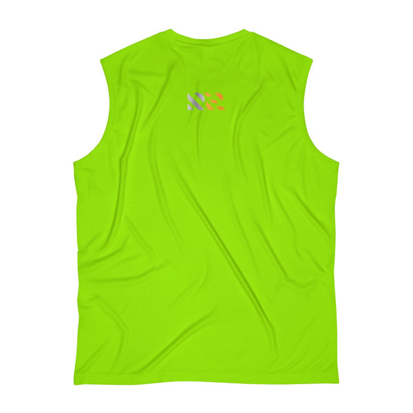 "Hustle Sweat Improve" Men's Sleeveless Performance Tee