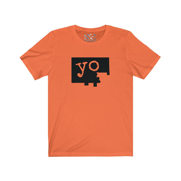 The Town "YO" (Black) Unisex Jersey Short Sleeve Tee
