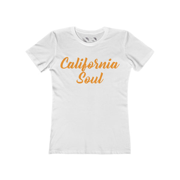 "California Soul" Women's The Boyfriend Tee