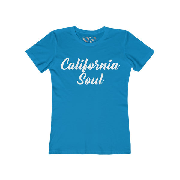 "California Soul" Women's The Boyfriend Tee