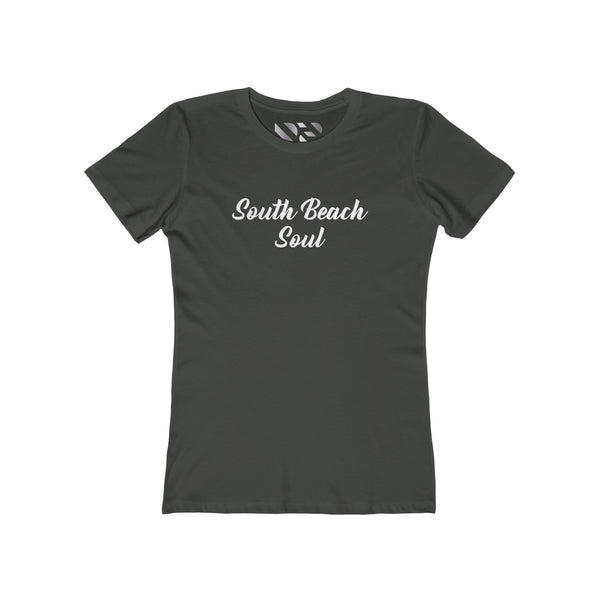 "South Beach Soul" Women's The Boyfriend Tee