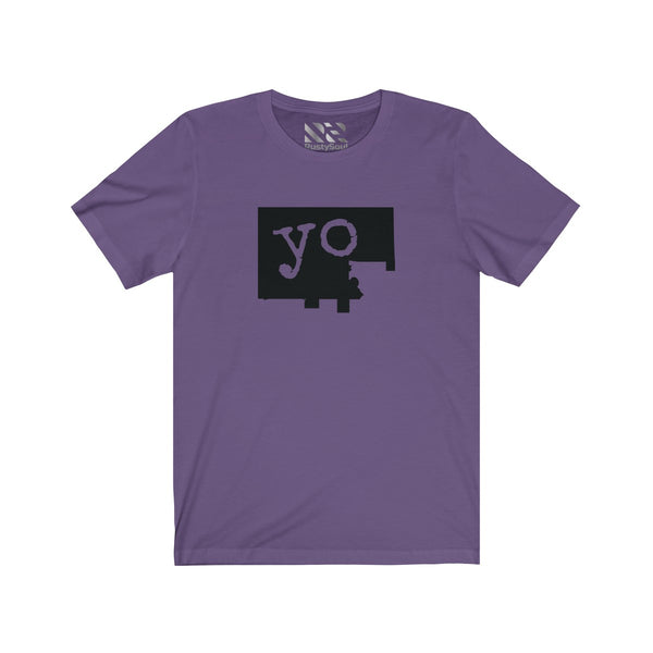 The Town "YO" (Black) Unisex Jersey Short Sleeve Tee