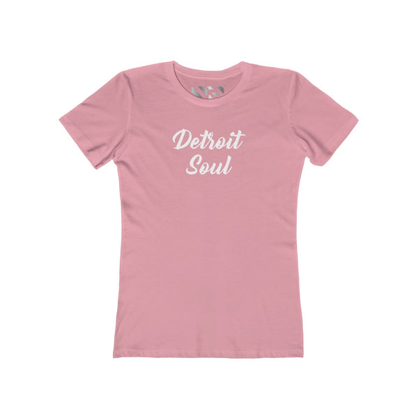 "Detroit Soul" Women's The Boyfriend Tee