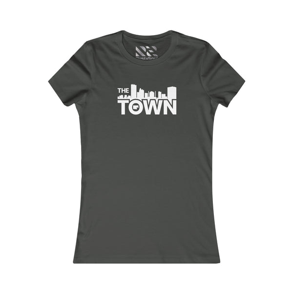 The Town "Skyline" (White) Women's Favorite Tee