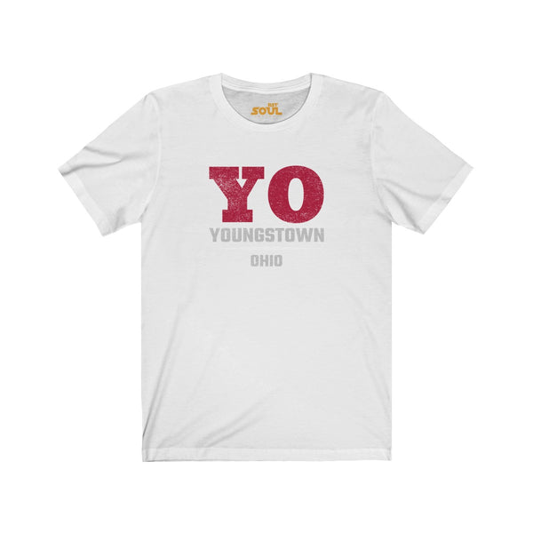 "YO" Unisex Jersey Short Sleeve Tee