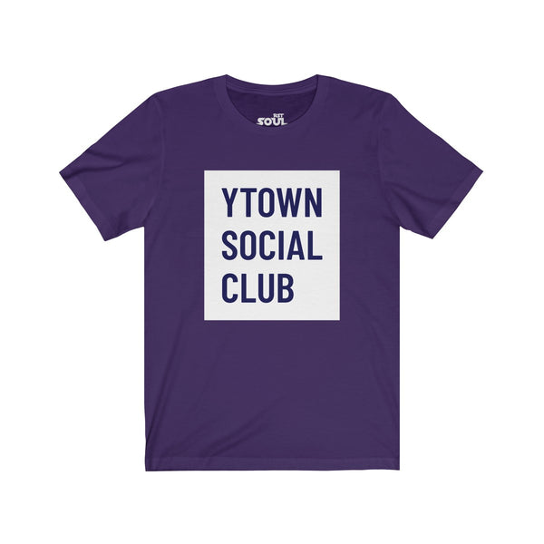 Y TOWN SOCIAL CLUB Unisex Jersey Short Sleeve Tee