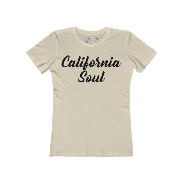"California Soul" Women's The Boyfriend Tee