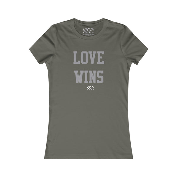 Love Wins (Gray) Women's Favorite Tee