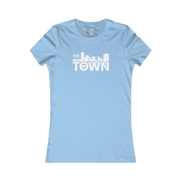 The Town "Skyline" (White) Women's Favorite Tee
