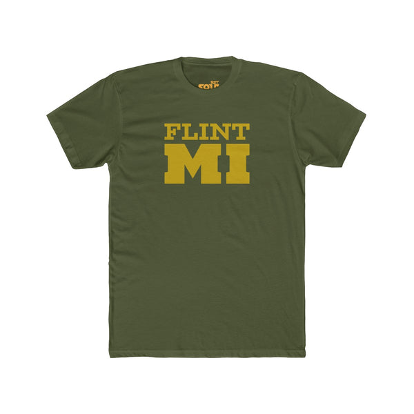 Flint MI Men's Cotton Crew Tee