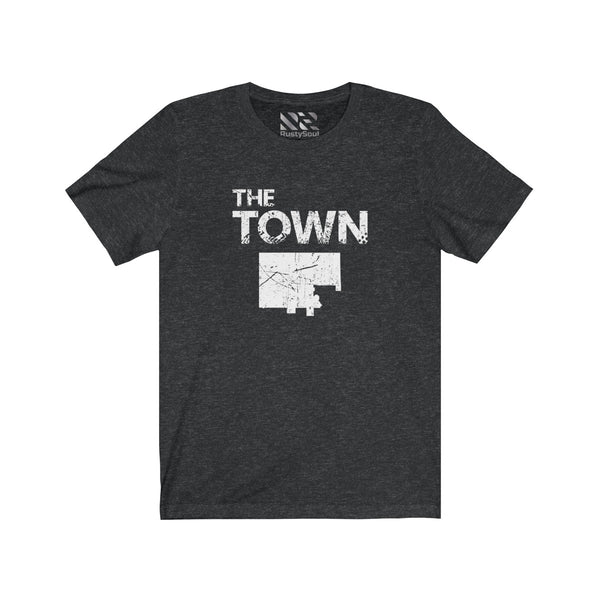 The Town 3 (White) Unisex Jersey Short Sleeve Tee