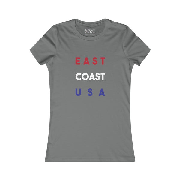 "East Coast USA" Women's Favorite Tee