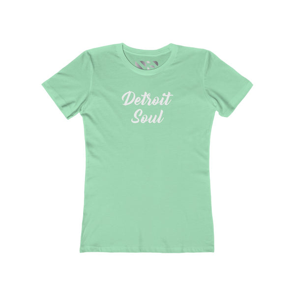 "Detroit Soul" Women's The Boyfriend Tee