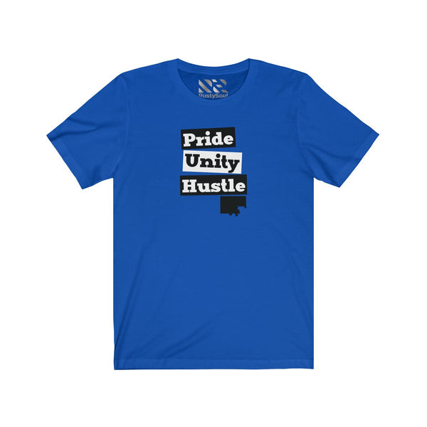 The Town "Pride Unity Hustle" Unisex Jersey Short Sleeve Tee