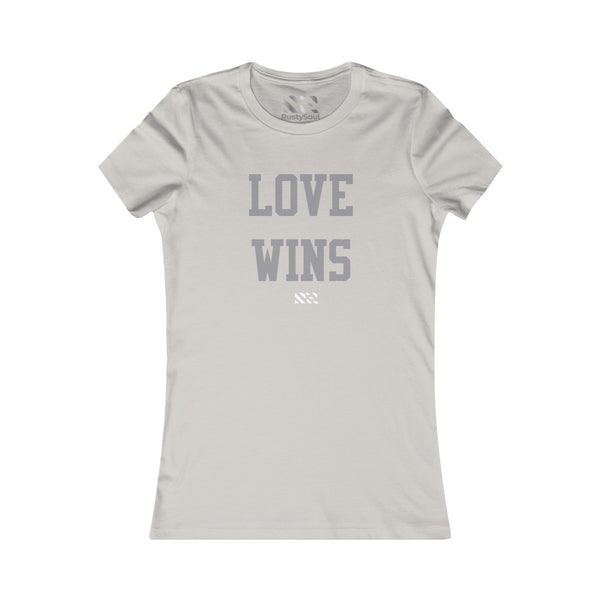 Love Wins (Gray) Women's Favorite Tee