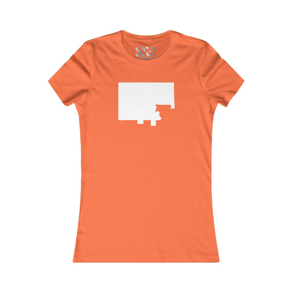 The Town "Silhouette" (White) Women's Favorite Tee