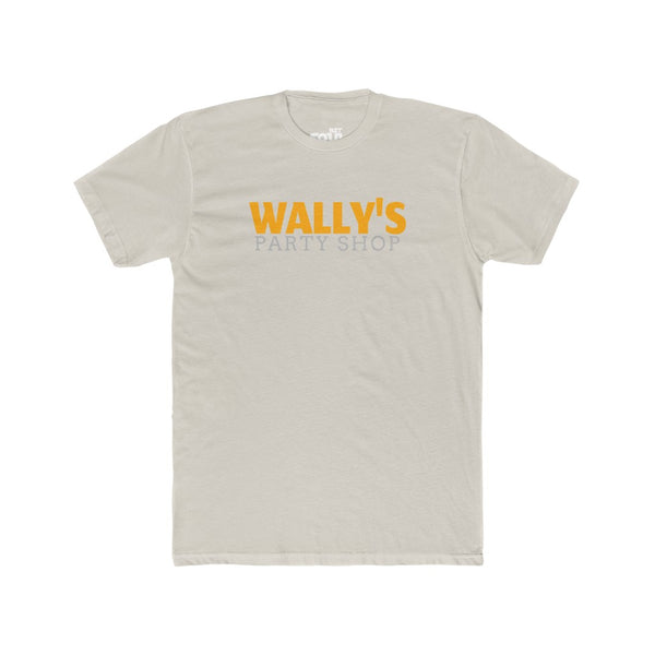 Wally's Party Shop Men's Cotton Crew Tee