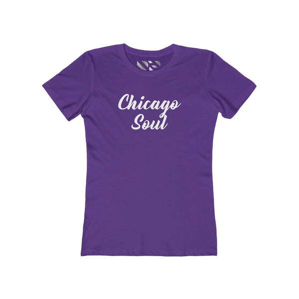 "Chicago Soul" Women's The Boyfriend Tee
