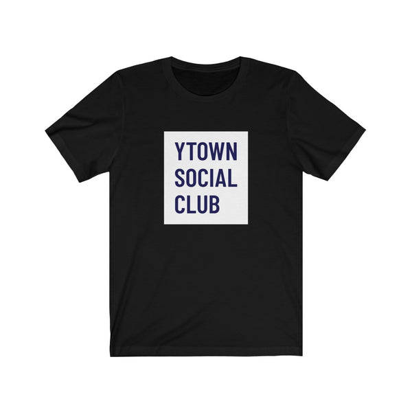 "YTOWN SOCIAL CLUB" Unisex Jersey Short Sleeve Tee