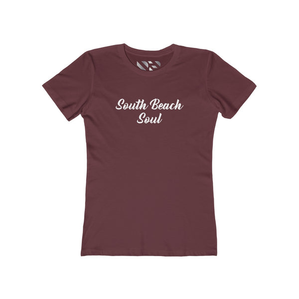 "South Beach Soul" Women's The Boyfriend Tee