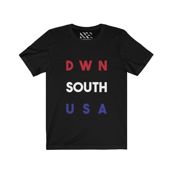 "Dwn South USA" Unisex Jersey Short Sleeve Tee