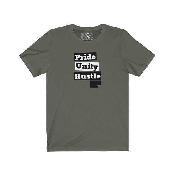 The Town "Pride Unity Hustle" Unisex Jersey Short Sleeve Tee