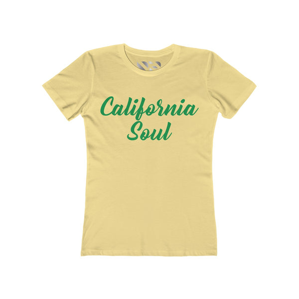 California Soul" Women's The Boyfriend Tee