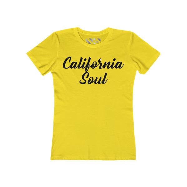 "California Soul" Women's The Boyfriend Tee