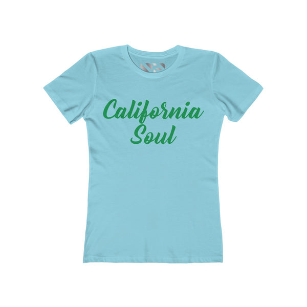 California Soul" Women's The Boyfriend Tee