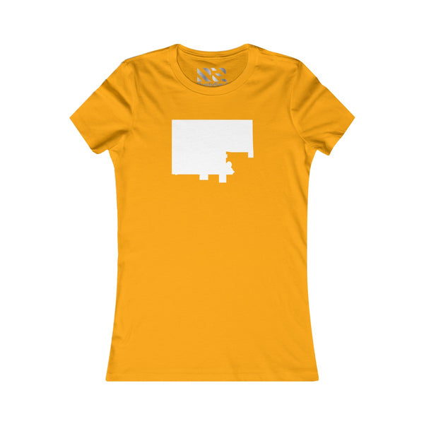 The Town "Silhouette" (White) Women's Favorite Tee
