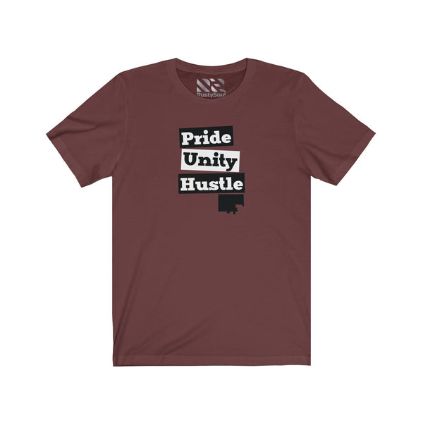 The Town "Pride Unity Hustle" Unisex Jersey Short Sleeve Tee