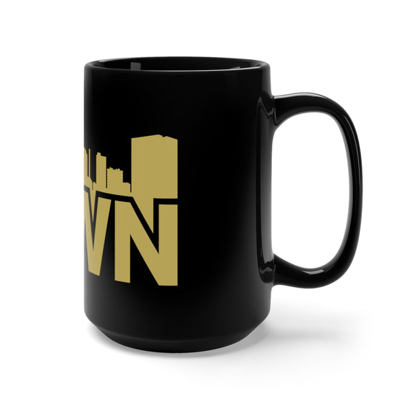 The Town Black Mug 15oz