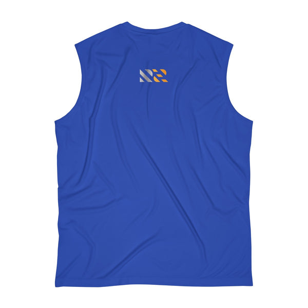 "Hustle Sweat Improve" Men's Sleeveless Performance Tee