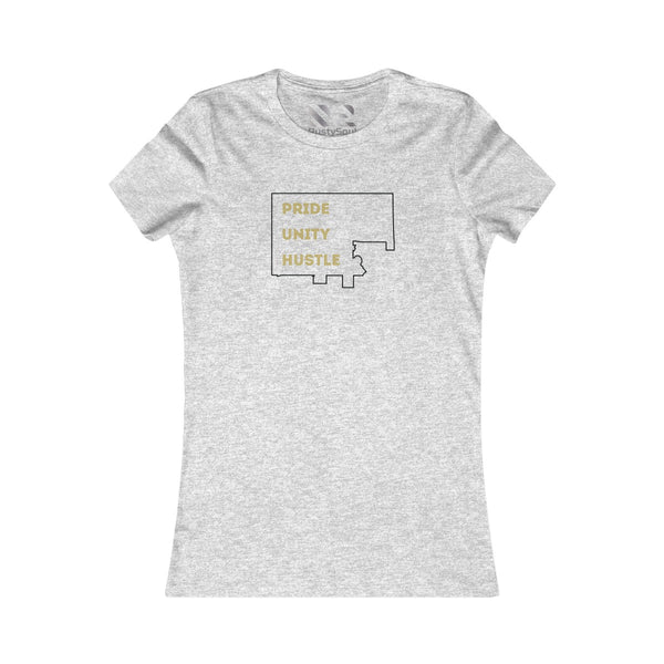 The Town "PRIDE UNITY HUSTLE" Women's Favorite Tee