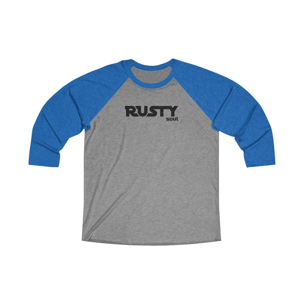 RustySoul Brand Unisex Tri-Blend 3/4 Raglan Tee