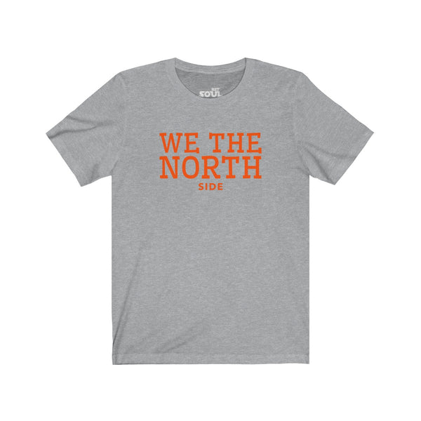 "WE THE NORTH" (Orange) Unisex Jersey Short Sleeve Tee