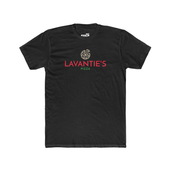 Lavantie's Pizza Men's Cotton Crew Tee