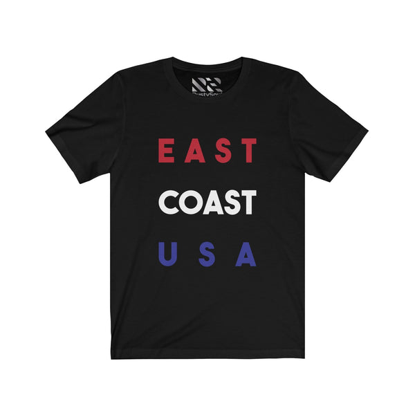 "East Coast USA" Unisex Jersey Short Sleeve Tee