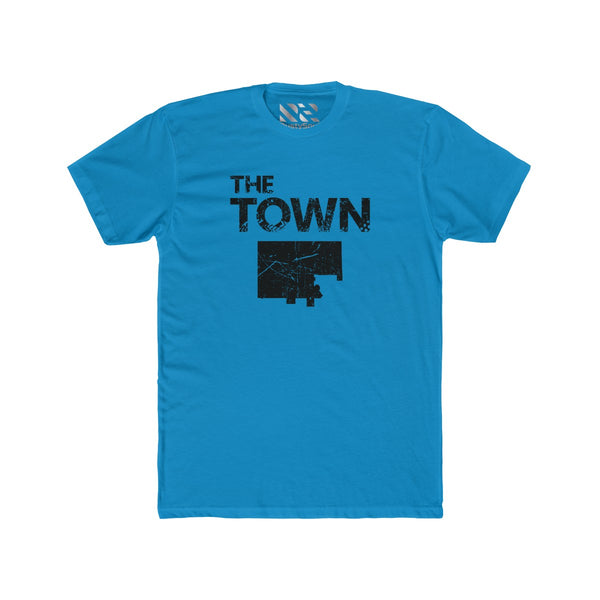 The Town 1 (Black) Men's Cotton Crew Tee