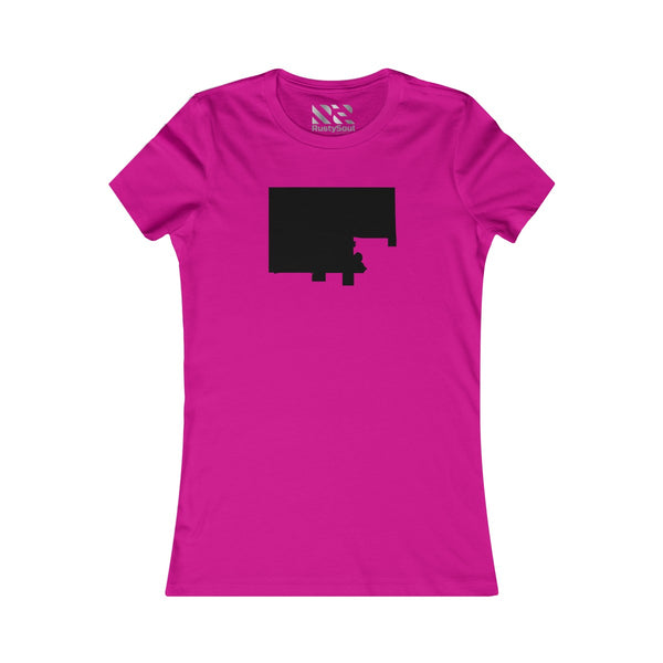 The Town "Silhouette" (Black) Women's Favorite Tee
