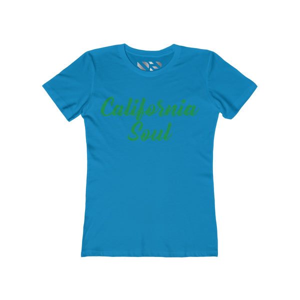 California Soul" Women's The Boyfriend Tee