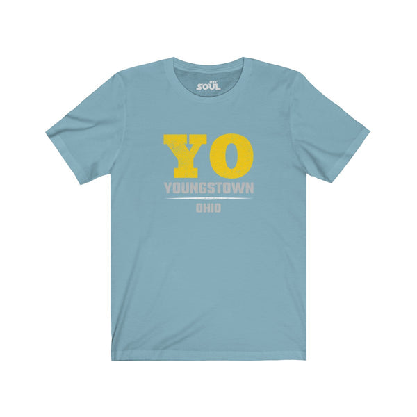 "YO" Unisex Jersey Short Sleeve Tee